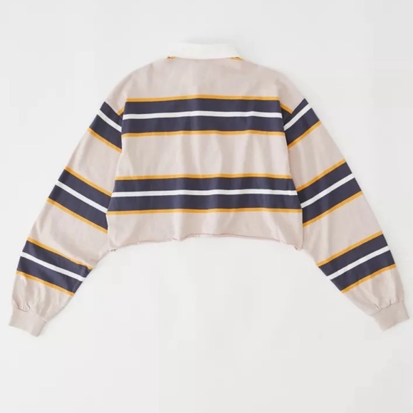UO Jefferson Cropped Rugby Long Sleeve - Picture 4 of 6